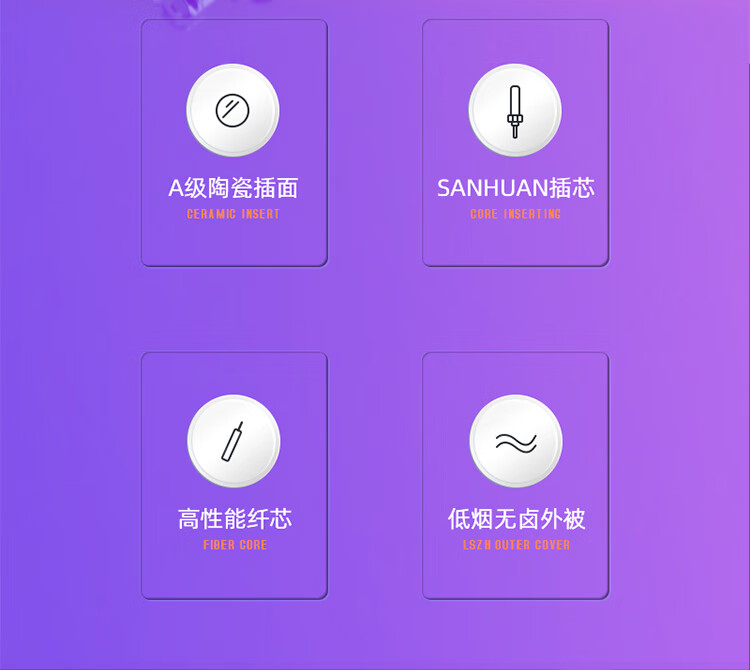 SAMZHE 山泽光纤铠装跳线SC-FCOM4多模双芯 45米KG4-SCFC45