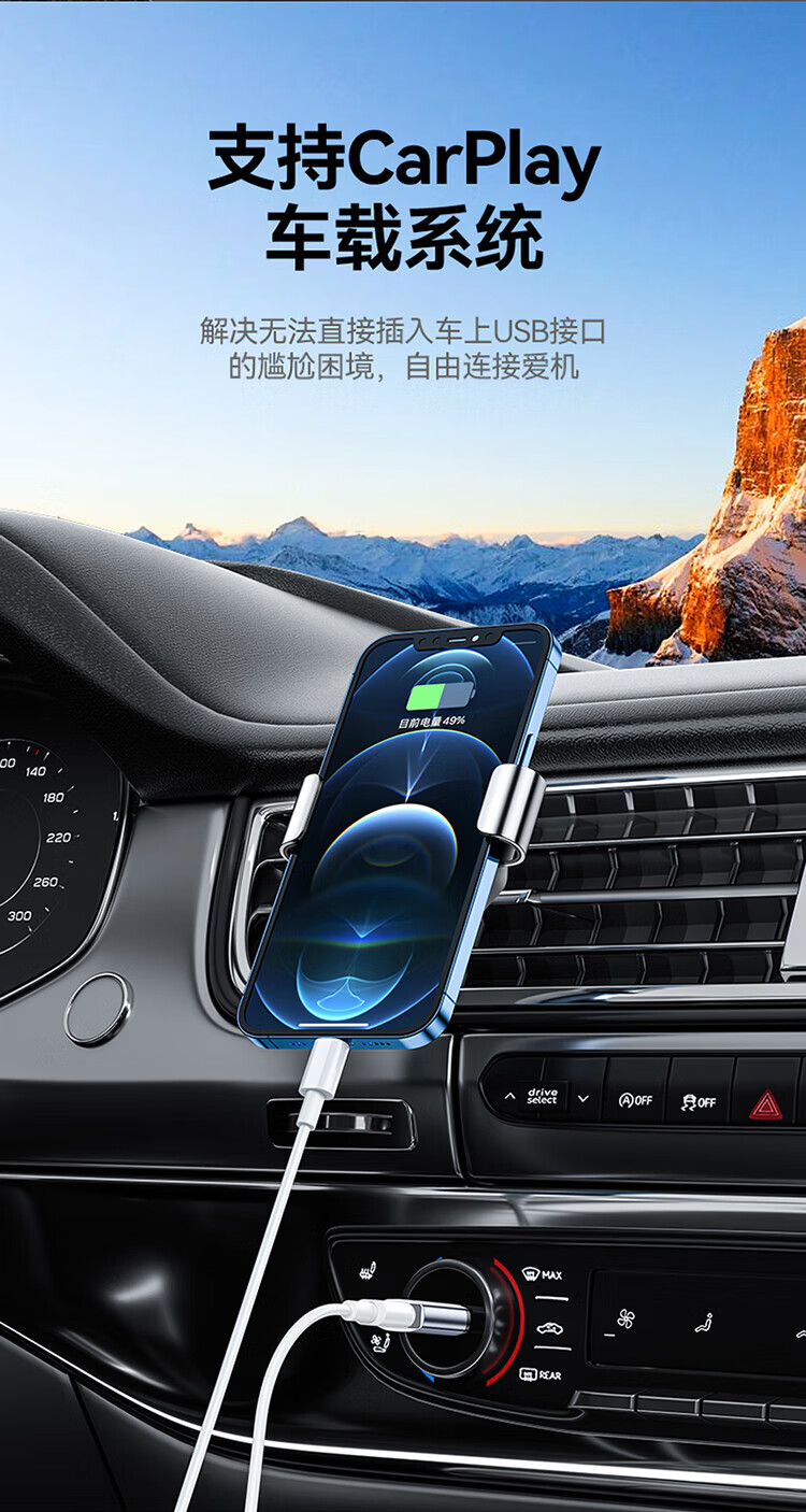 SAMZHE 山泽USB3.0公转Type-C母转换器USB-C数据线转接头接USB充电器车充适用手机接笔记本CL81