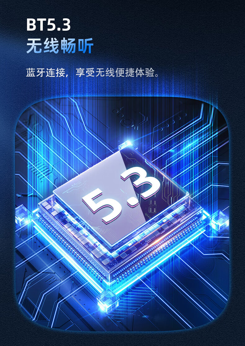 aigo爱国者 无线蓝牙耳机 半入耳触控运动游戏 屏显电量 苹果华为小米oppo手机电脑通用 T23黑色