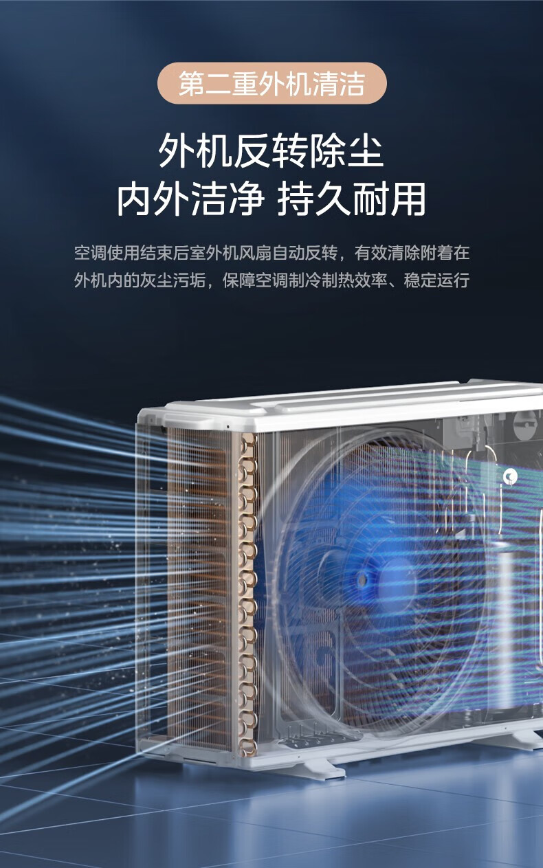 Midea空调柜机 FUN星 新一级能效变频冷暖 家用客厅圆柱立柜式空调 智能家电 2匹KFR-51LW/N8MHA1