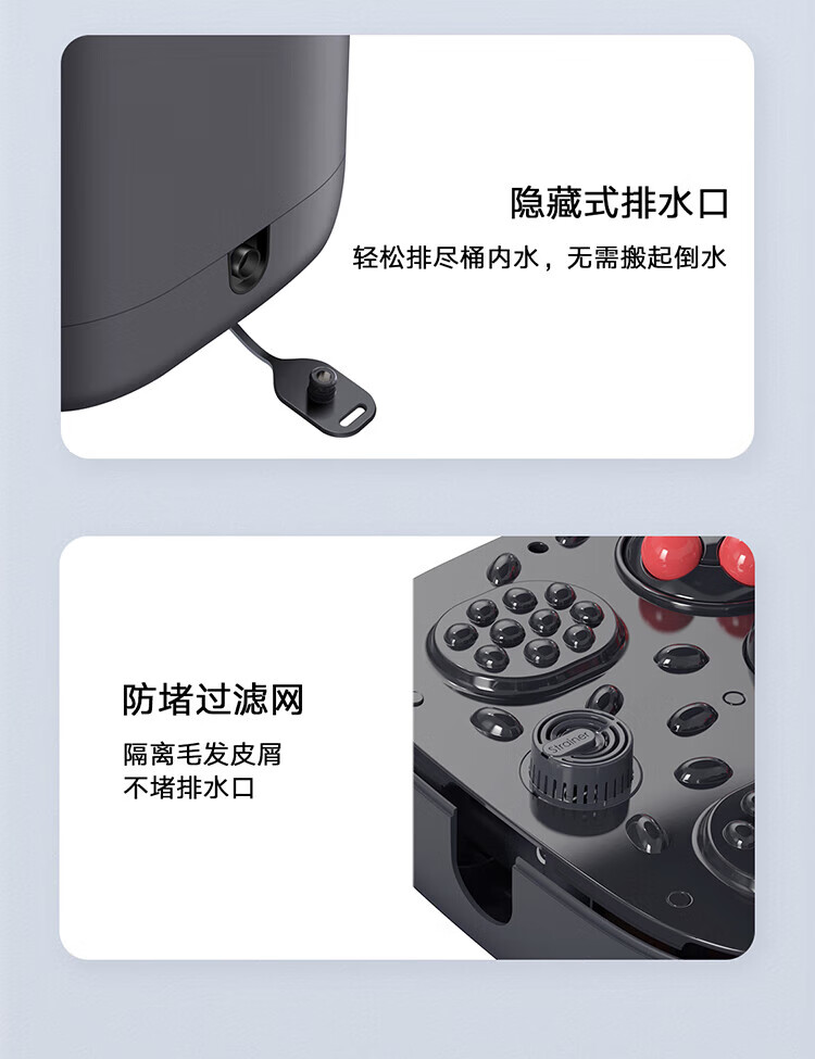 Midea泡脚桶足浴盆全自动按摩泡脚桶洗脚盆高深桶家用送父母送男女朋友礼物MK-AJ0201
