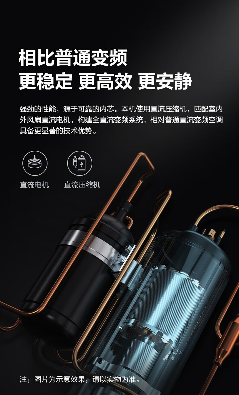 Midea3匹 大2p大风口立式空调一级能效智能变频圆柱式柜机冷暖手机远程语音智控家用安静
