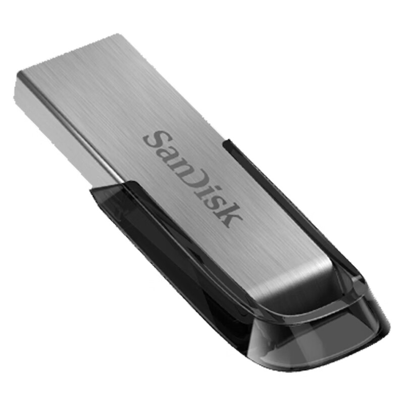 闪迪(SanDisk)16GB USB3.0 U盘 CZ73酷铄 银色 读速150MB/s 金属外壳 内含安全加密软件