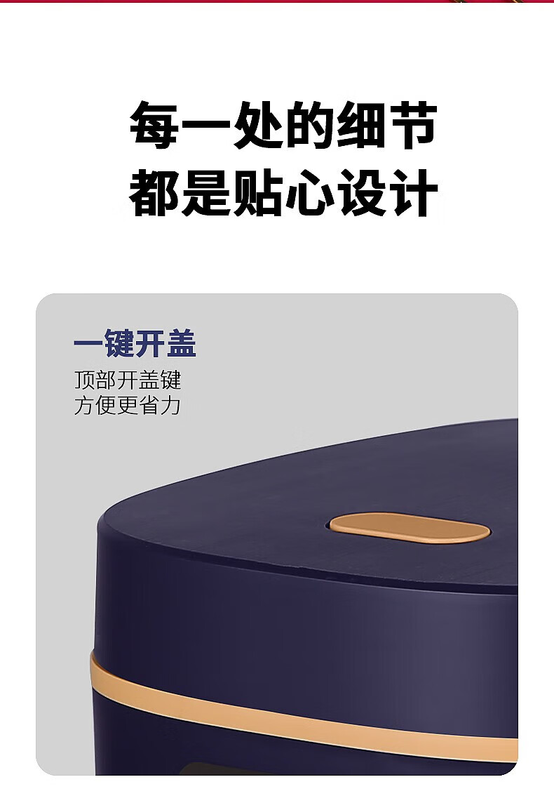 长虹（CHANGHONG）电饭煲 IMD智能触控面板六大功能操作简单精细烹饪米 智能电饭煲 CFB-F40X60