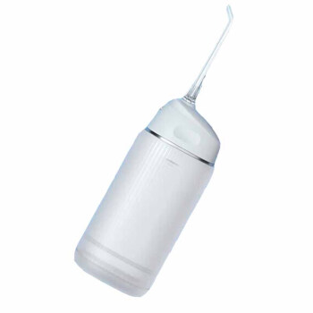 Midea冲牙器洗牙器水牙线洗牙神器洁牙器 迷你便携式电动冲牙器家用 MC-BL0201（香草白）