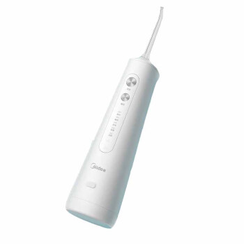 Midea冲牙器水牙线洁牙器洗牙神器口腔冲洗器喷嘴成天家用洗牙器小白鲸生日礼物 MC-BJ0201