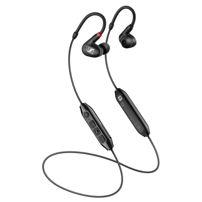 森海塞尔  IE 100 PRO Wireless BLACK颈挂入耳式监听无线蓝牙耳机舞台音视频录音