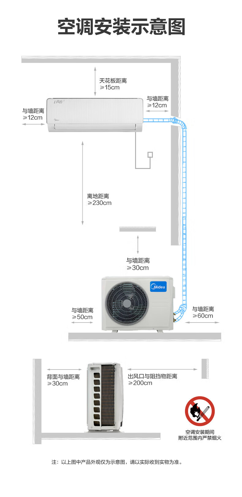 Midea空调 新一级i青春2大1匹智能家电WiFi一键防直吹 冷静星升级款 KFR-26GW/N8XHB1