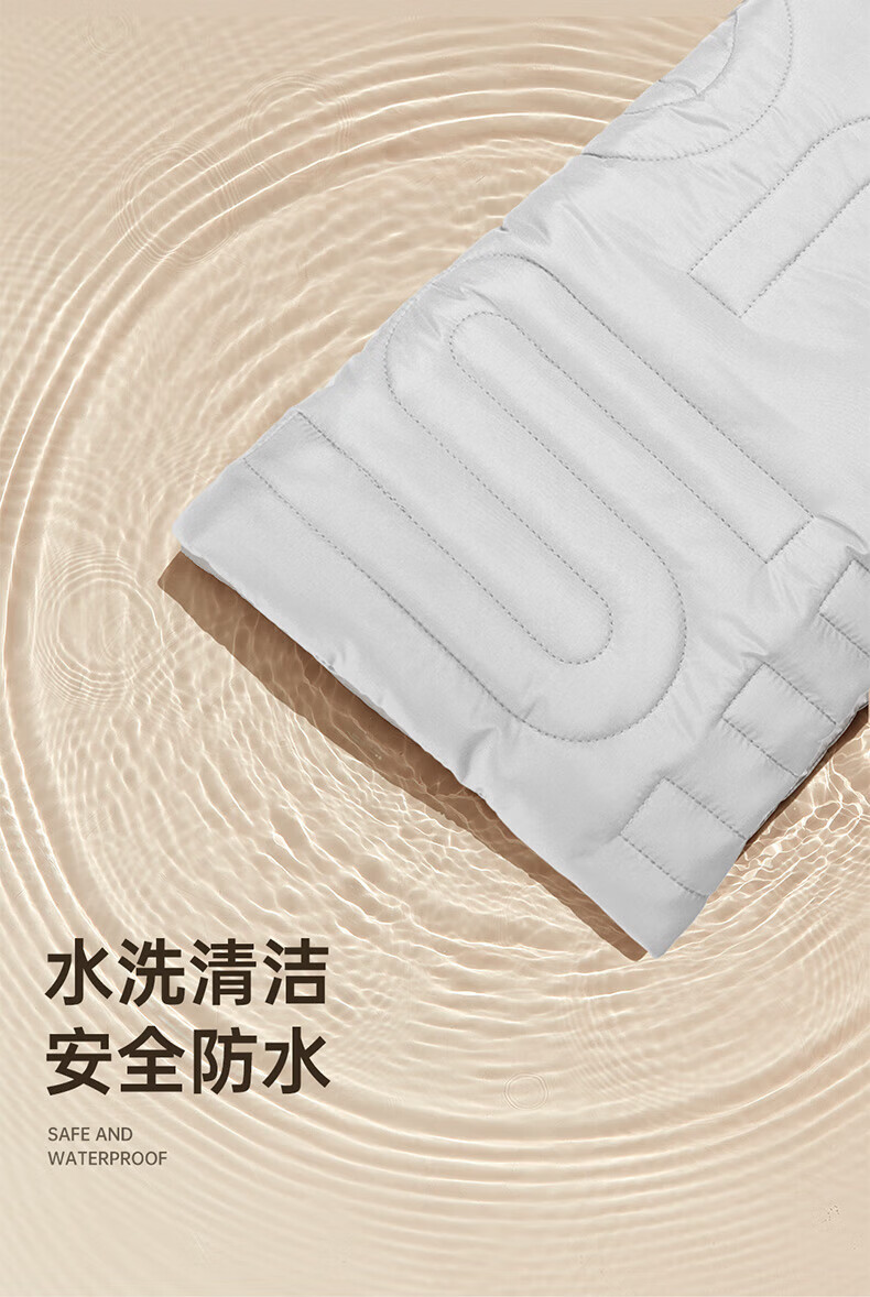 几素暖手袋无水热水袋充电暖手宝石墨烯暖水袋送女友老婆生日礼物 米色礼盒款HW05-Pro 礼盒版