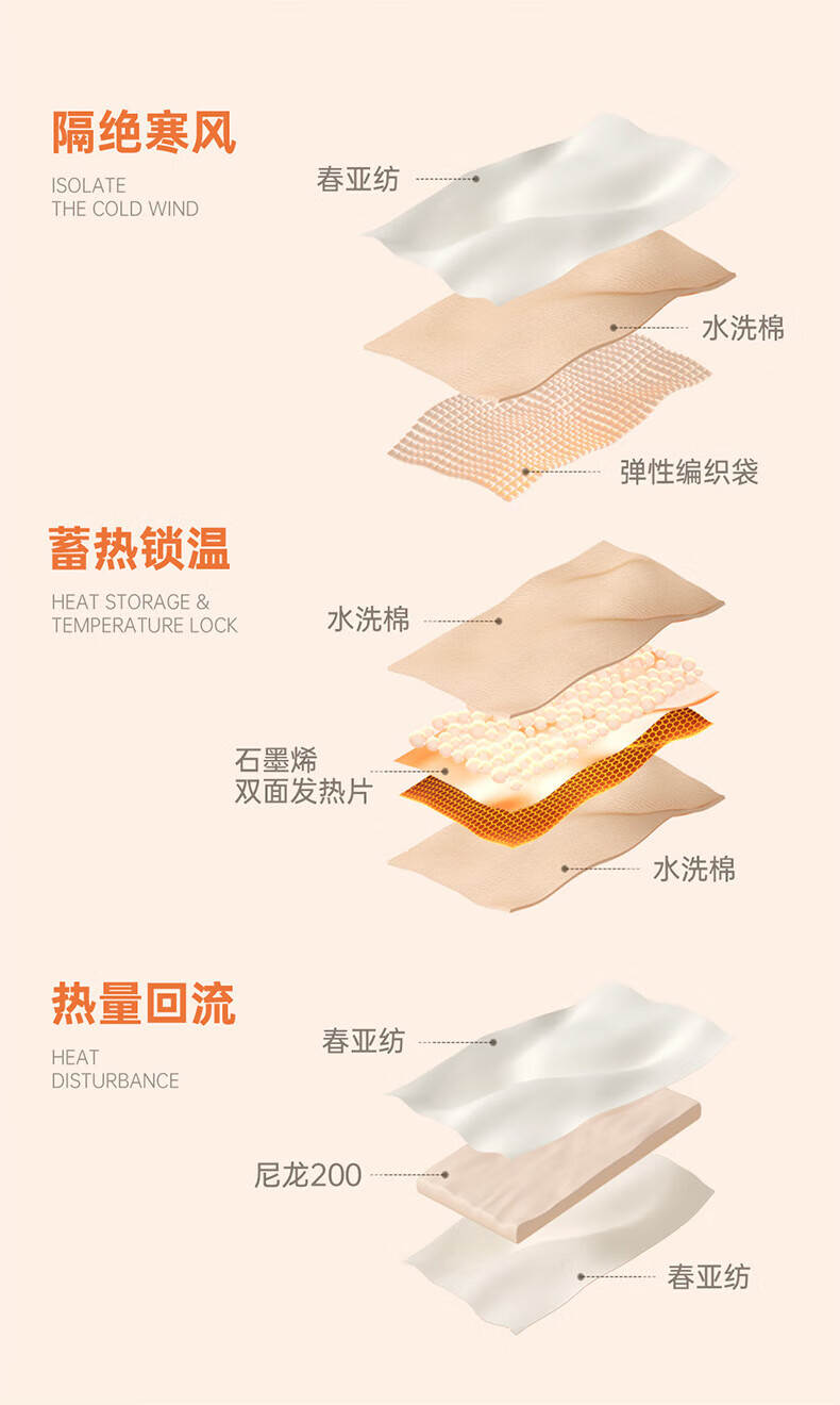 几素暖手袋无水热水袋充电式石墨烯发热暖水袋安全防爆电暖宝迷你女 米色 HW07