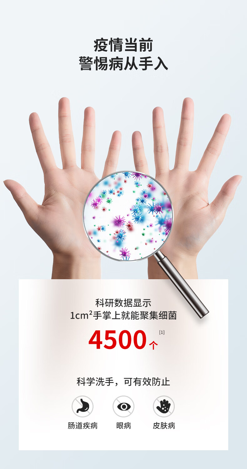 几素自动洗手机感应洗手液器智能家用免接触成人卫生间自动洗手液 小黄鸭联名泡沫款AH01B.DUCK