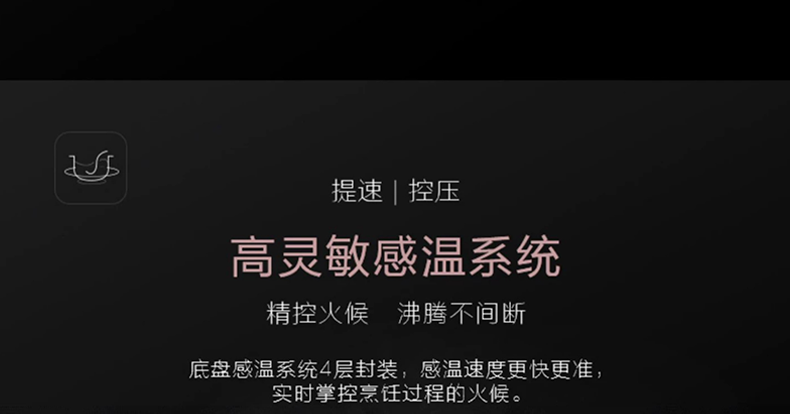 美的（Midea）电压力锅 高压锅 家用5L大容量多功能智能压力锅电饭煲 高压电饭锅 双胆5L-YL50Simple101