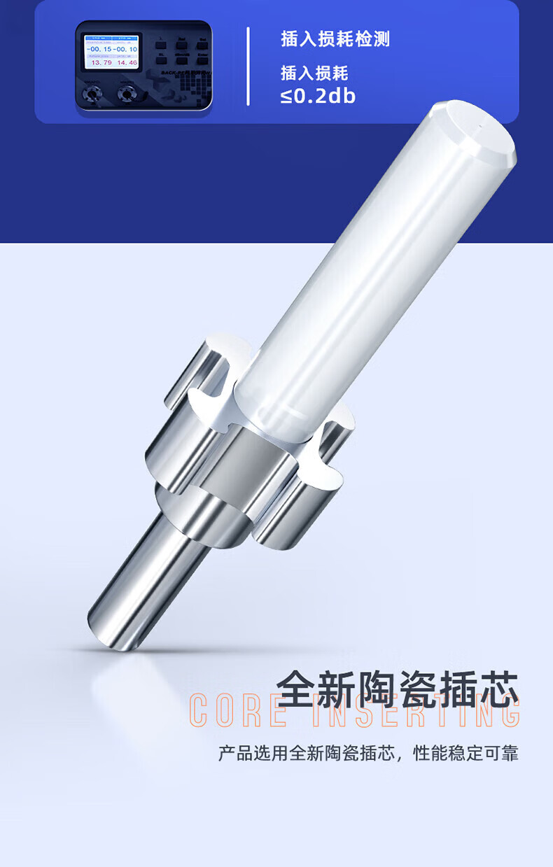SAMZHE 山泽Φ2.0光纤跳线 FC-FC单模单芯5米XG0-FCFC05