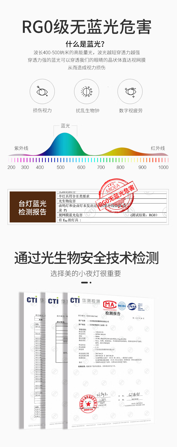 Midea台灯母婴婴儿宝宝哺乳喂奶灯卧室床头灯充电便携小夜灯樱花粉 MTD4-M/K-01