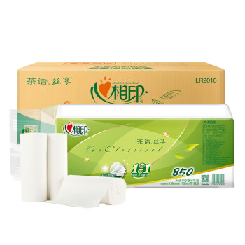 心相印茶语丝享系列四层无芯卷纸85g 10卷/提 LR2010