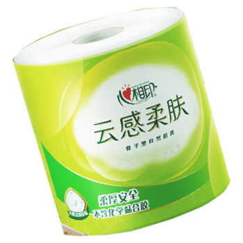 心相印云感系列150克10粒装四层加厚云感压花卷纸（新老包装随机发货）