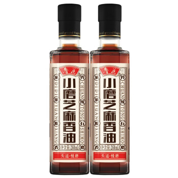 鲁花 食用油 凉拌调味烹饪火锅 小磨香油260ml*2