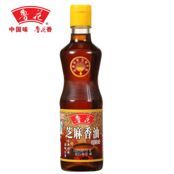 鲁花 石磨工艺 火锅厨房送礼 芝麻香油350ml*2