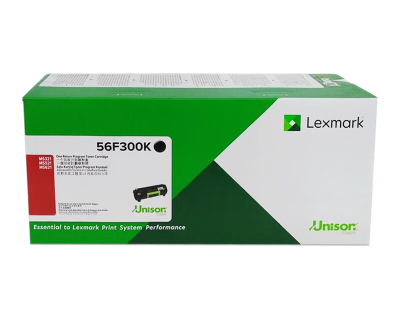利盟（Lexmark） 56F3U0K 适用利盟Kiosk版本MS321/421/521/621 原装粉盒 超高容25000页