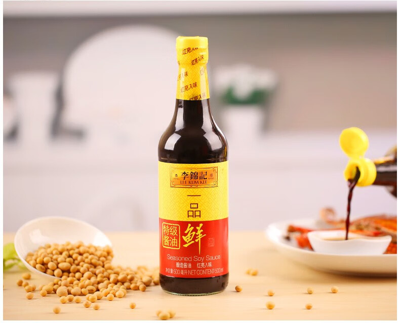 李锦记（LEE KUM KEE）一品鲜特级酱油500ml*2瓶