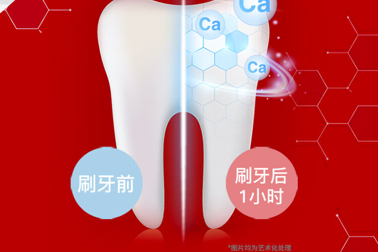 中华双钙防蛀 缤纷鲜果味牙膏140G
