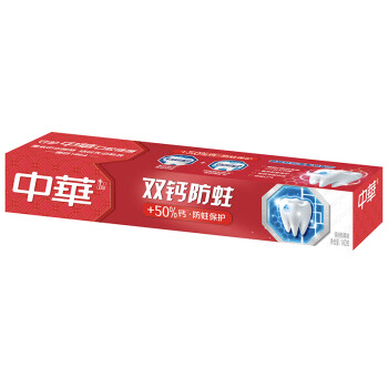 中华双钙防蛀 缤纷鲜果味牙膏140G