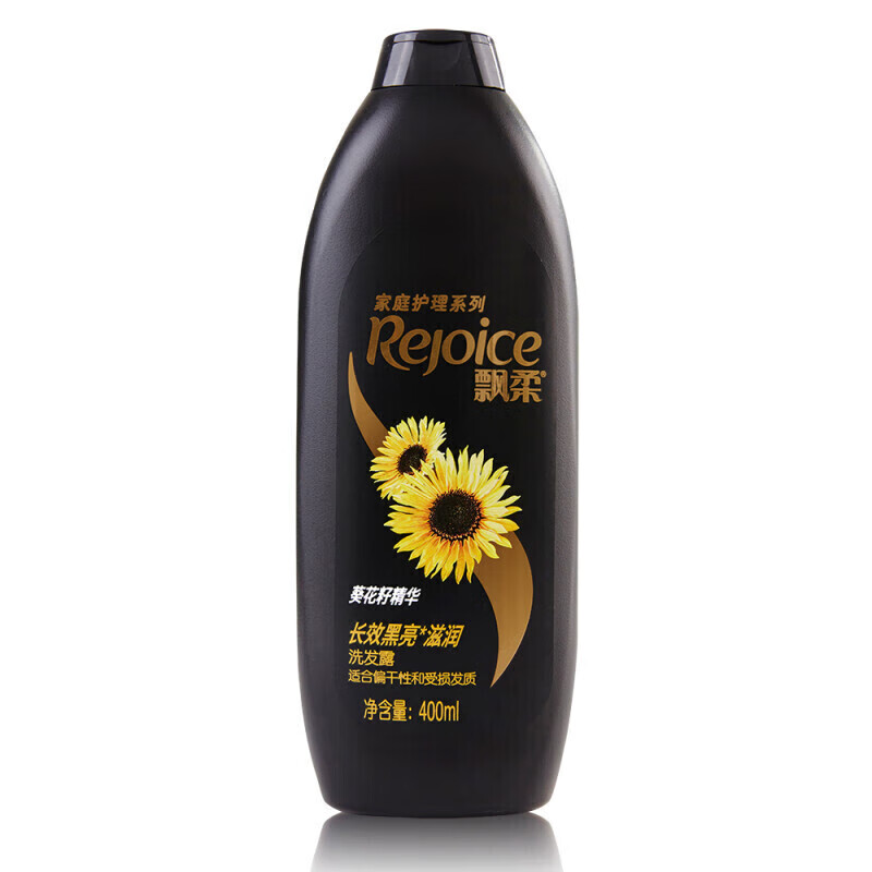 飘柔适合偏干受损发质 日常护理双效亮泽滋润洗发露360ML