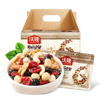 沃隆 休闲零食 坚果炒货 办公室小吃 每日坚果A成人款750g 25克*30袋