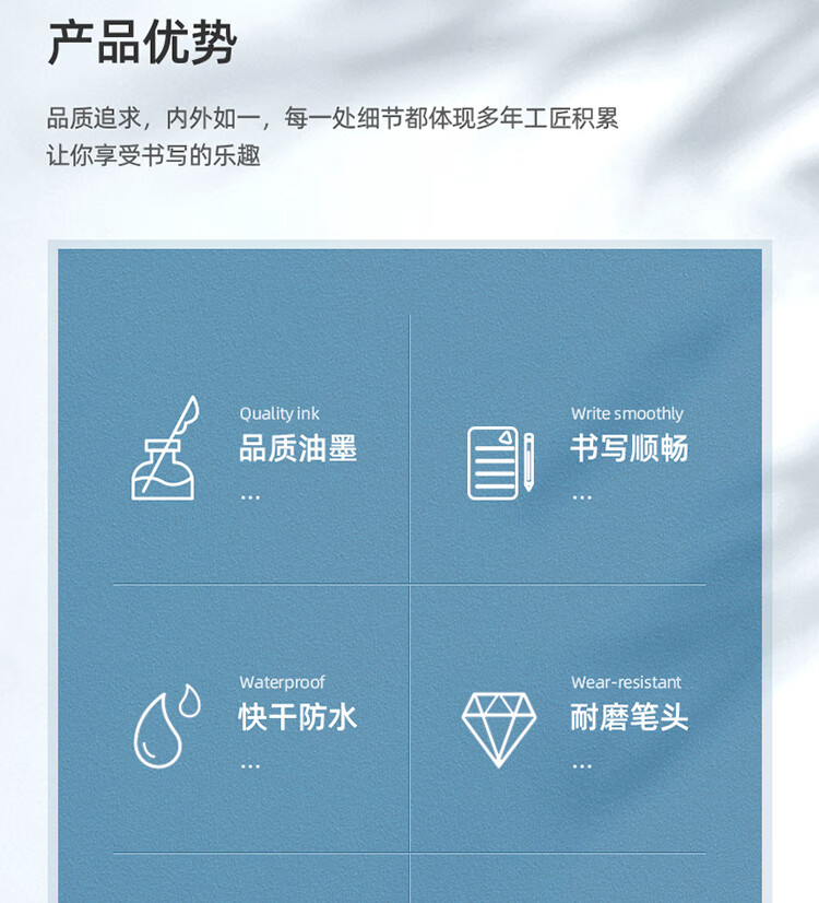 得力（deli）大头/大双头记号笔 粗 防水快干 马克笔 速干防水型大头仓库用红色记号笔 40支【6881】装