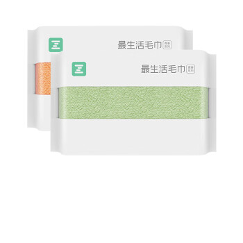 最生活 毛巾青春系列 家用洗脸巾 A-1159绿色