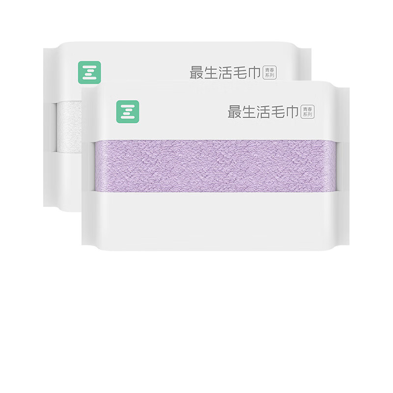 最生活 毛巾青春系列 家用洗脸巾 A-1159橘色