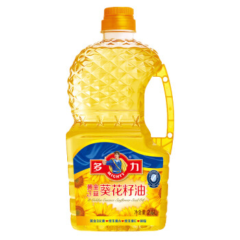 多力食用油小包装油 含维生素a 黄金3益葵花籽油2.5L