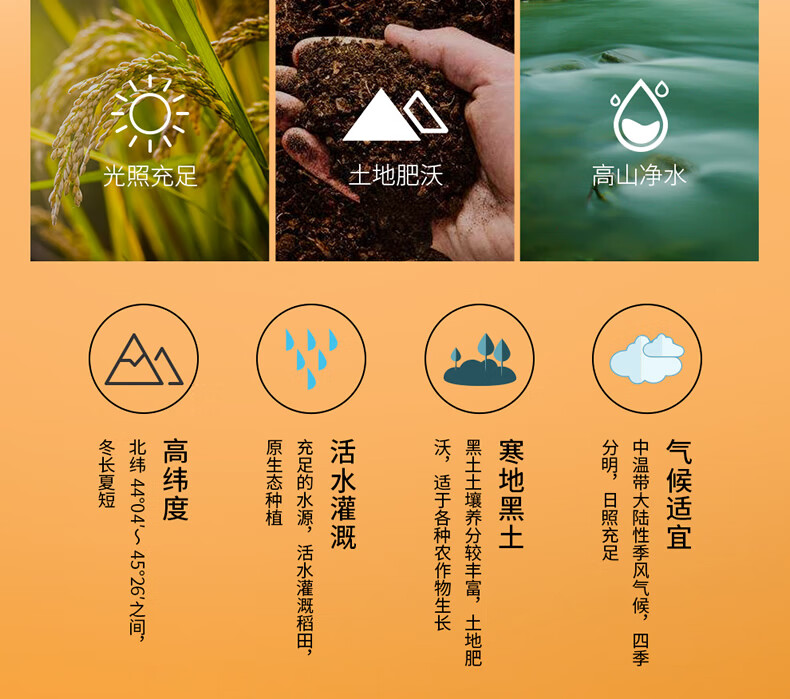 首粮东北特产大米 公司团员工福利 有机大米5000g