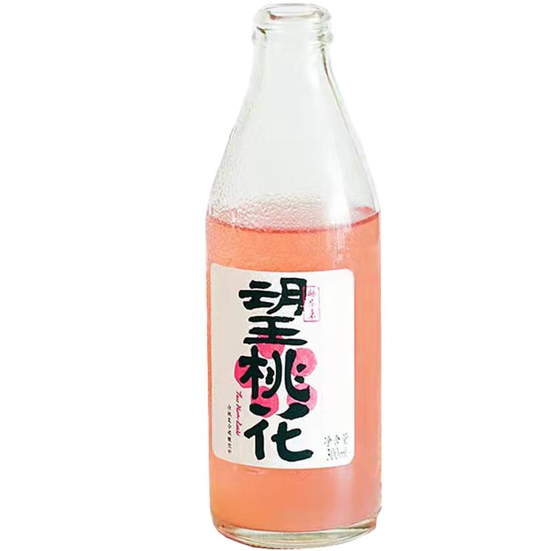 好望水泡水果汁饮料 望桃花 300ml*6瓶/箱