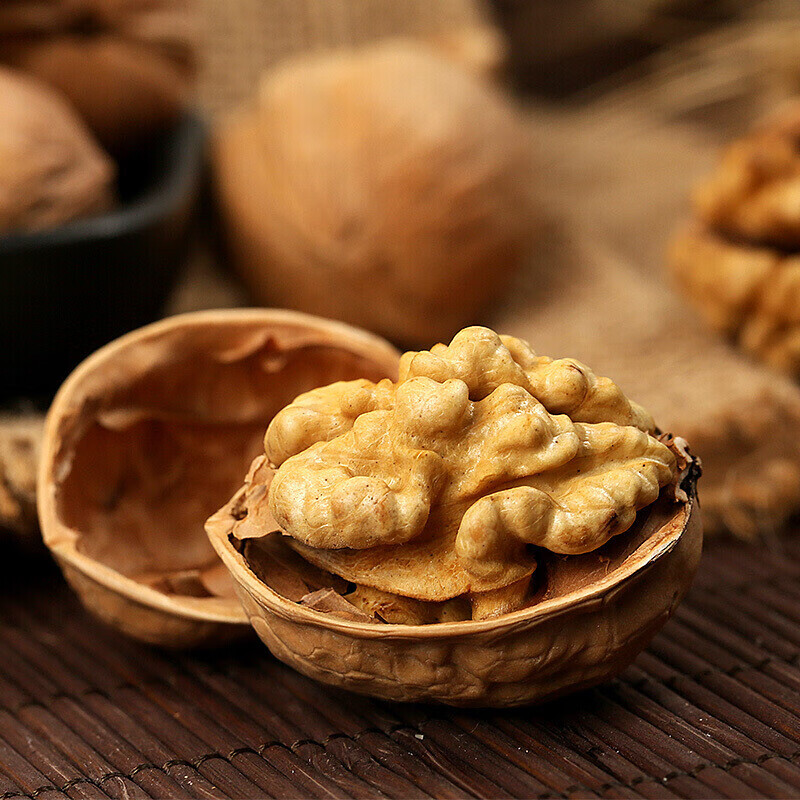 西域美农零食小吃 休闲食品 纸皮核桃250g*4袋