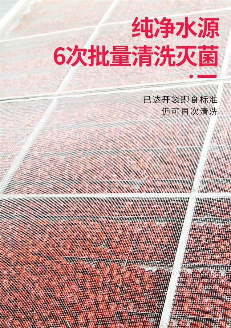 西域美农休闲食品 零食小吃 散装六星和田红枣2.5Kg