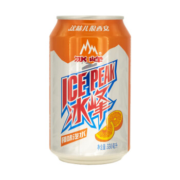 冰峰 橙味汽水330ml*6+酸梅汤饮料310ml*6