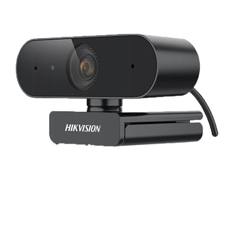 海康威视 HIKVISION E14a 电脑摄像头USB400万像素内置麦克风2K高清自动对焦款考研复试直播视频会议标配