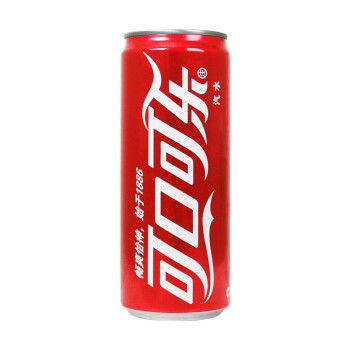 可口可乐可乐含糖汽水碳酸饮料330ML*24半塑包罐装
