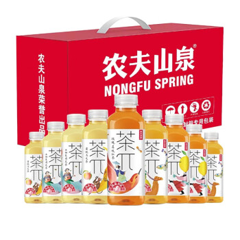 农夫山泉茶π礼盒装（混合口味）500ml*9瓶