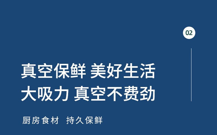 艾贝丽 真空封口机 全自动真空包装机抽真空封口机家用商用智能保鲜机ABL-FK31 白色