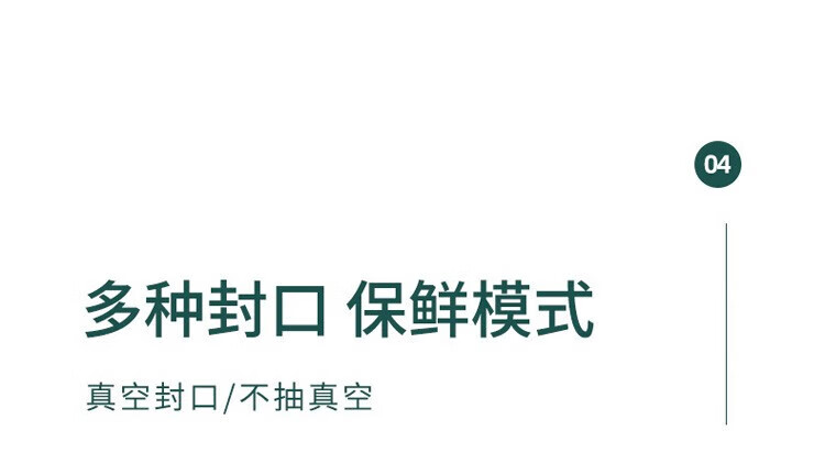 艾贝丽 真空封口机 全自动真空包装机抽真空封口机家用商用智能保鲜机ABL-FK31 白色