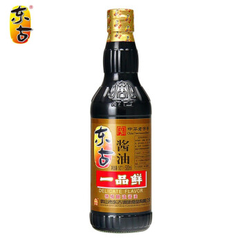 东古 特级酿造 酱油一品鲜500ml+金标蚝油680ml瓶 2瓶