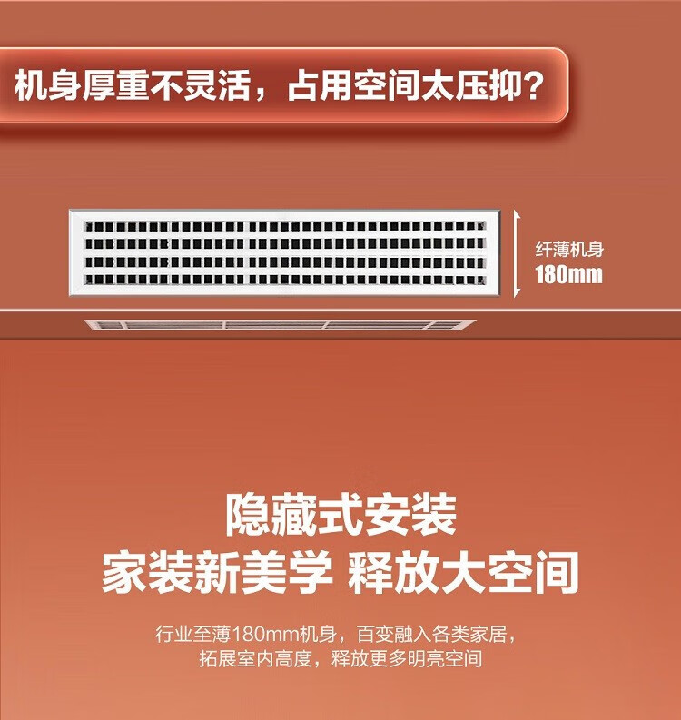 海尔（Haier）中央空调 风管机一拖一 家用全直流变频 嵌入式变频 26-38㎡ KFRd-72NW/72ECA81U1