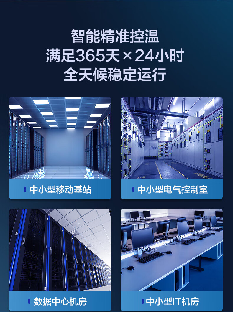 海尔（Haier）柜式空调精密中央空调3匹3p柜机基站机房化验室恒温24小时运转380V JHFX-7.5LW/92ZB31裸机