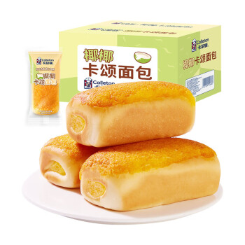 卡尔顿（Calleton）零食营养代餐休闲下午茶点 椰椰卡颂400g
