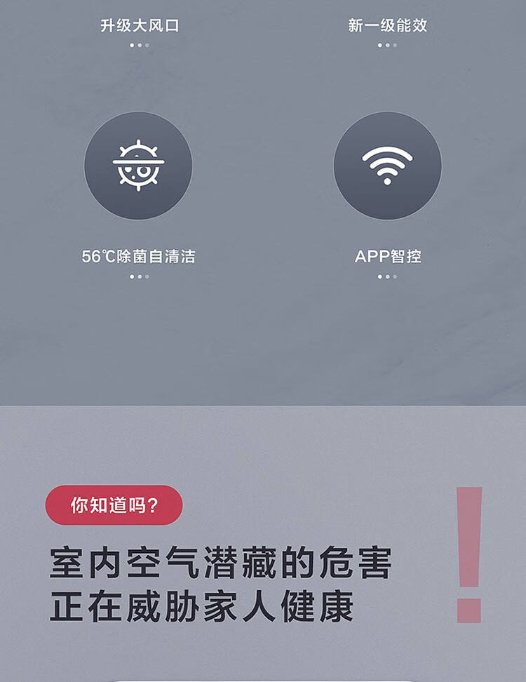 海尔（Haier）新风空调 新一级能效 2匹\\\\3匹 雷神者II变频冷暖 客厅空调立式柜机新风KFR-72LW/28LBC81U1套机