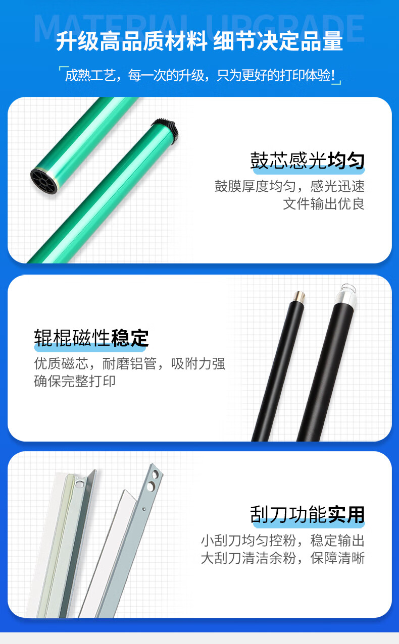 天色（TIANSE）W1107A硒鼓适用惠普hp 135a/135w/137fnw/106a /107a 墨粉【1500页】 易加粉