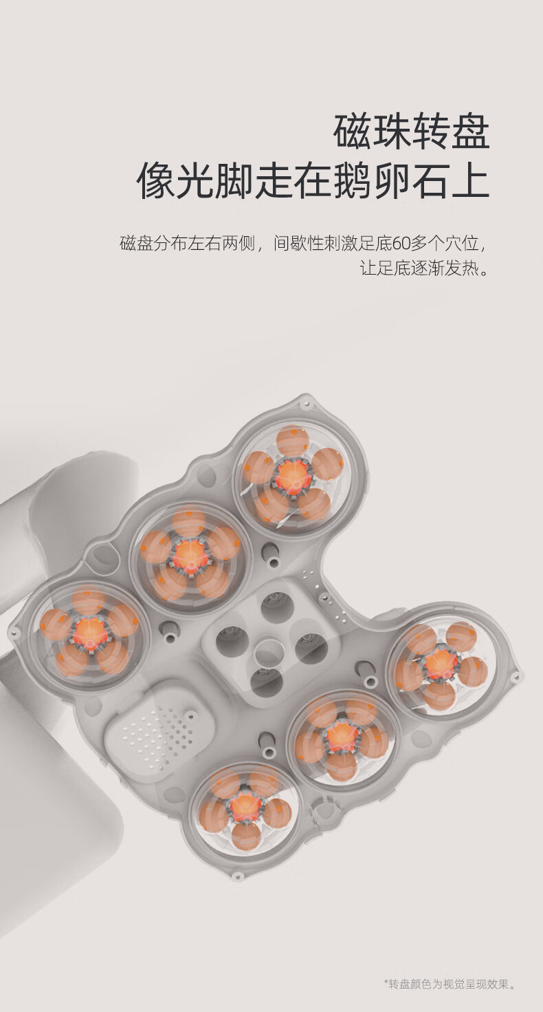 蓓慈（Beici）足浴盆 （黑白）全自动足浴盆 泡脚桶 恒温加热 洗脚盆 电动按摩 深桶沐足 家用泡脚盆 BZ526A