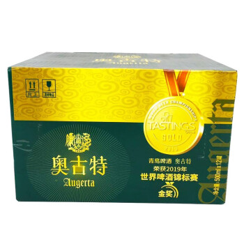 青岛啤酒（TSINGTAO）奥古特12度500ml*12罐啤